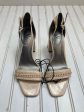 Beige Sandals Heels Block Worthington, Size 10 Online Hot Sale