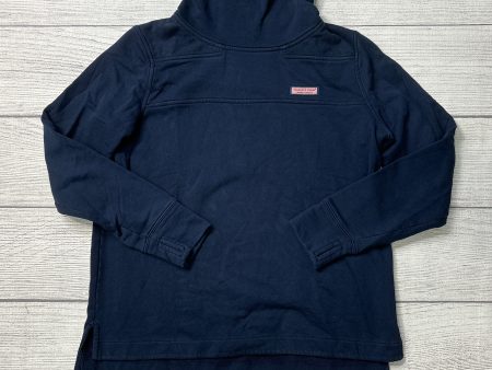 Sweatshirt Collar By Vineyard Vines In Navy, Size: S Online Sale