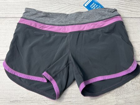 Athletic Shorts By Lululemon In Grey, Size: S Online Sale