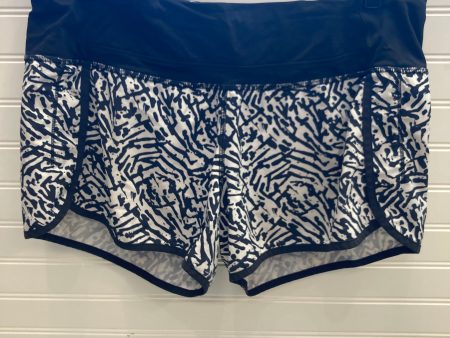 Athletic Shorts By Lululemon In Black & White, Size: 10 Online