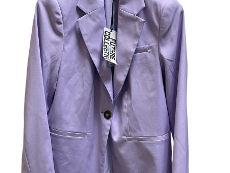 Blazer By Clothes Mentor In Purple, Size: Xs Online Sale