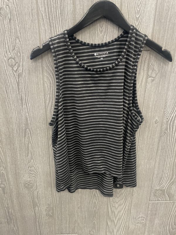 Athletic Tank Top By Athleta In Black, Size: Xs For Cheap