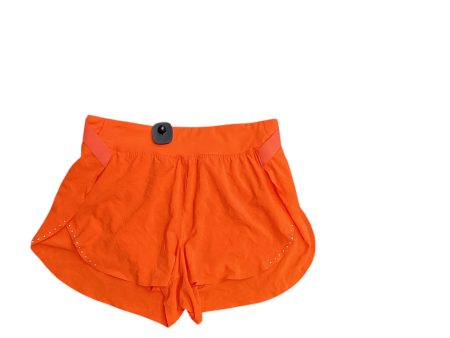 Athletic Shorts By Lululemon In Orange, Size: 8 Fashion