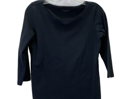 Top 3 4 Sleeve Basic By Eileen Fisher In Black, Size: S For Discount