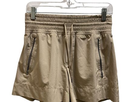 Athletic Shorts By Athleta In Tan, Size: Xs For Cheap