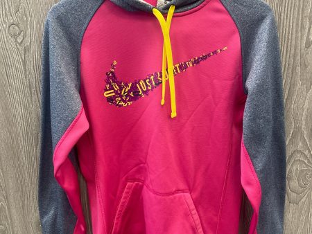 Athletic Sweatshirt Hoodie By Nike Apparel In Pink, Size: Xs Hot on Sale