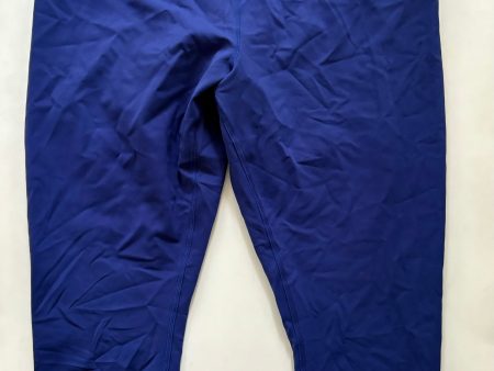 Athletic Leggings By Lululemon In Royal Blue, Size: 1x Sale