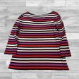 Top 3 4 Sleeve By Talbots In Striped, Size: M Discount