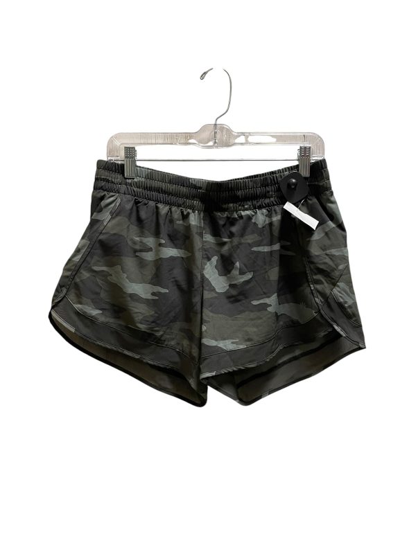 Athletic Shorts By Athleta In Green, Size: M on Sale