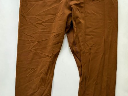 Athletic Leggings By Lululemon In Rust, Size: Xl Online now