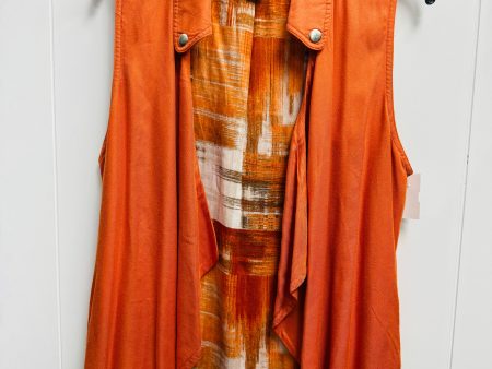 Vest Other By Chicos In Orange, Size: S Hot on Sale