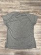 Athletic Top Short Sleeve By The North Face In Grey, Size: L For Cheap