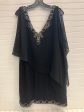 Black & Silver Dress Party Midi JKara, Size 18 Discount