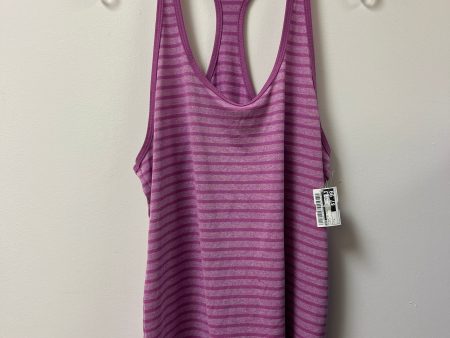 Athletic Tank Top By Bcg In Purple, Size: L For Sale