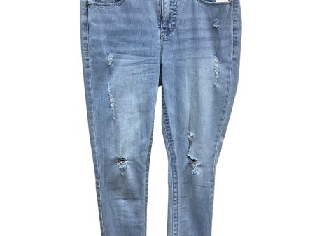 Jeans Skinny By Seven 7 In Denim, Size: 8 Fashion