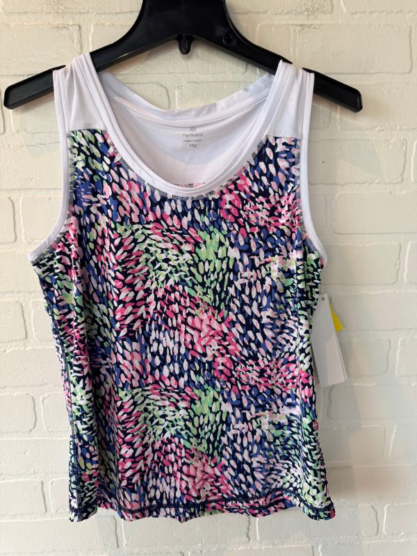 Athletic Tank Top By Talbots In Blue & Green, Size: Mp Online now