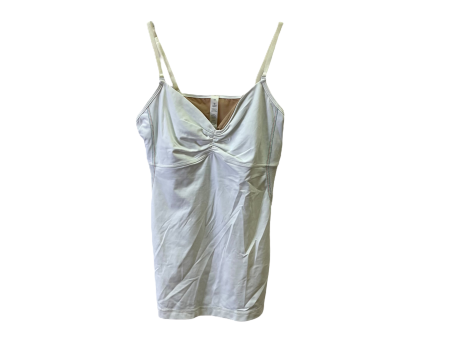 White Athletic Tank Top By Lululemon, Size: M Fashion