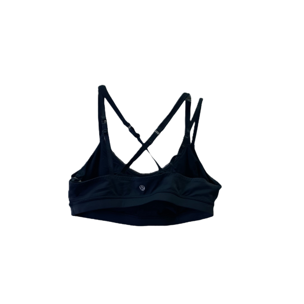 Black Athletic Bra By Lululemon, Size: M Online Hot Sale