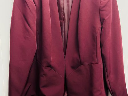 Blazer By Worthington In Maroon, Size: 3x Online Sale